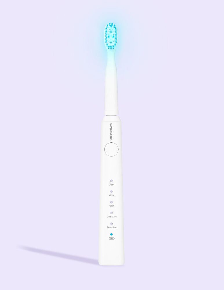 Vibrite® BLUE  Sonic Blue LED Light Whitening Toothbrush, , small